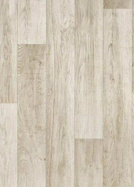 Breno PVC TRENTO Chalet Oak 000S – světlé dřevo, šíře 300 cm