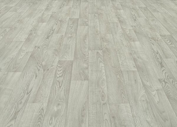 Breno PVC BLACKTEX White Oak 979L – světle šedé dřevo, šíře 400 cm