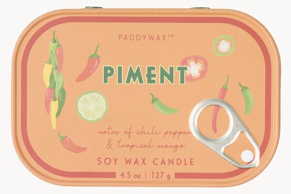 Vonná svíčka v plechovce Piment (chilli, mango)