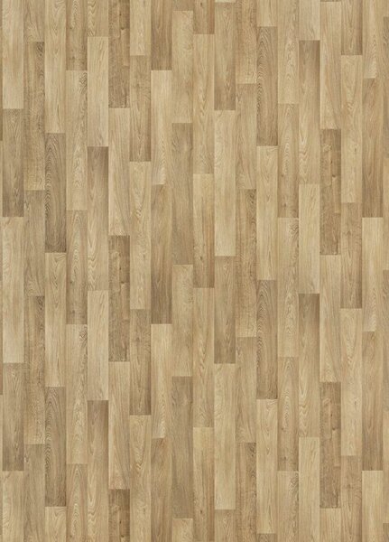 Breno PVC SUPERTEX Camargue 543 – hnědé dřevo, šíře 400 cm