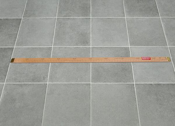 Breno PVC SMARTEX London 970M – šedé dlaždice, šíře 100 cm