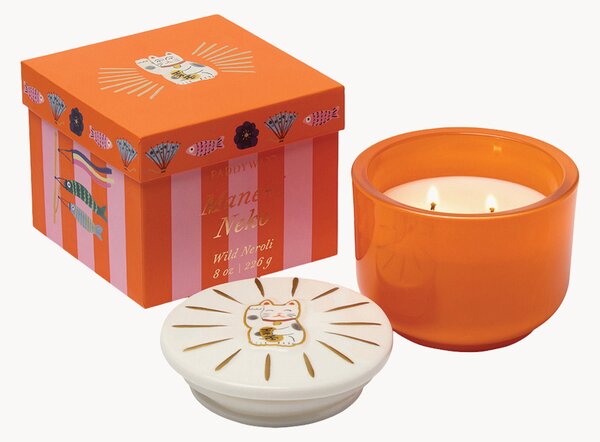 Vonná svíčka Maneki-Neko Cat (Wild Neroli)