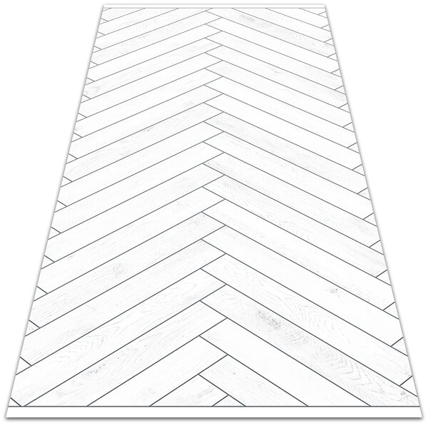 Venkovní zahradní koberec Bílé tabule