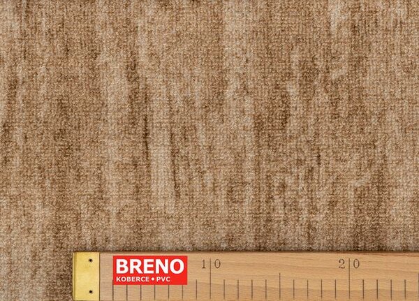 Breno Metrážový koberec TROPICAL 33 hnědý, šíře 400 cm