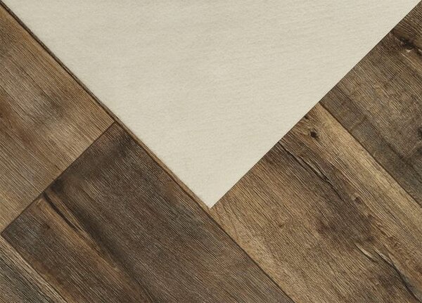 Breno PVC TOPTEX Cracked Oak 693D – tmavě hnědé dřevo, šíře 400 cm