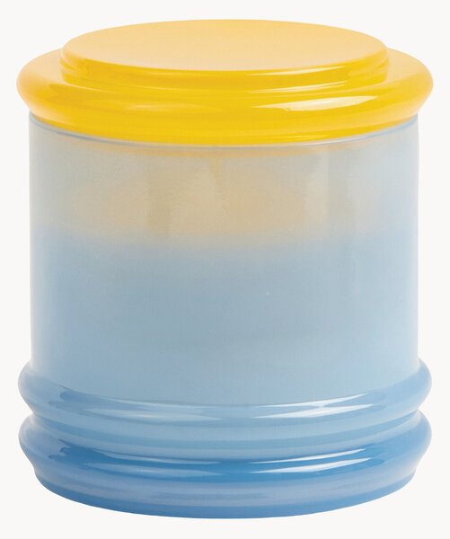 Skleněná vonná svíčka Stacked (Pikantní citron)