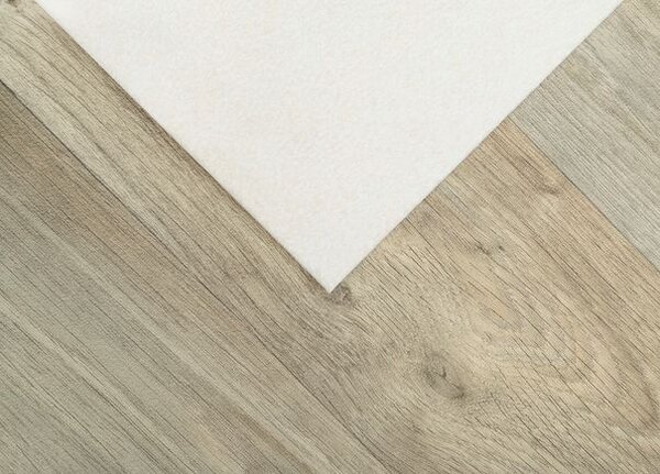 Breno PVC SUPERTEX Tavel 594 – šedé dřevo, šíře 400 cm