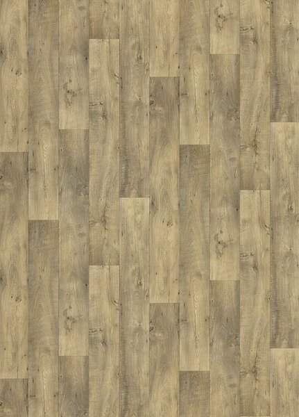 Breno PVC TOPTEX Valley Oak 162M – hnědé dřevo, šíře 400 cm