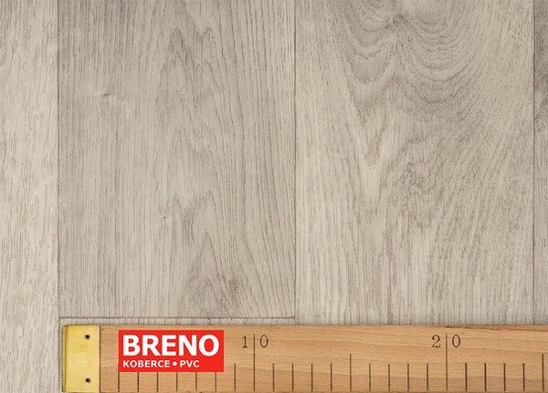 Breno PVC SUPERTEX Tavel 571 – světlé dřevo, šíře 200 cm