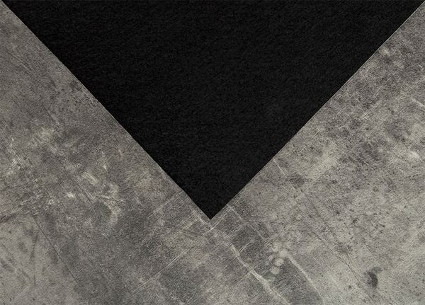 Breno PVC BLACKTEX Zinc 996D – tmavě šedý beton, šíře 400 cm