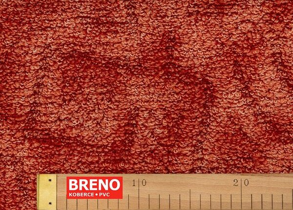 Breno Metrážový koberec BELLA/ MARBELLA 64, šíře 400 cm, Červená