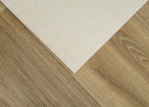 Breno PVC PURETEX Lime Oak 613M – hnědé dřevo, šíře 400 cm