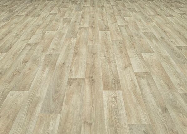 Breno PVC SUPERTEX Tavel 508 – světlé dřevo, šíře 400 cm