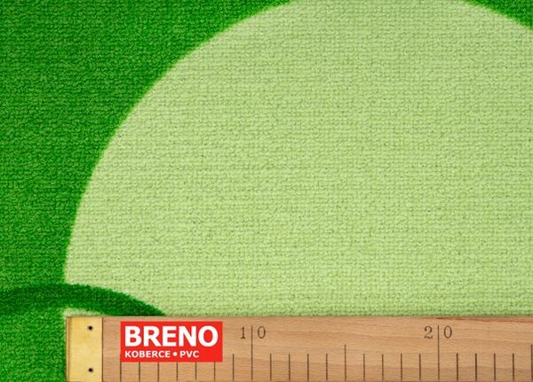 Breno Metrážový koberec EXPO NEW 25 zelený, šíře 400 cm