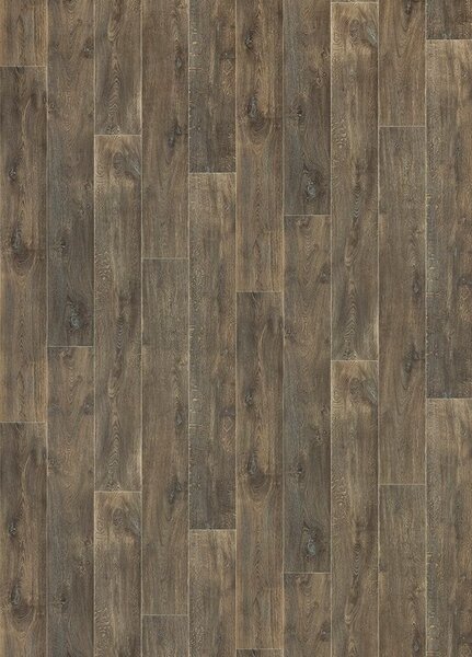 Breno PVC TOPTEX Texas Oak 620D – tmavě hnědé dřevo, šíře 500 cm