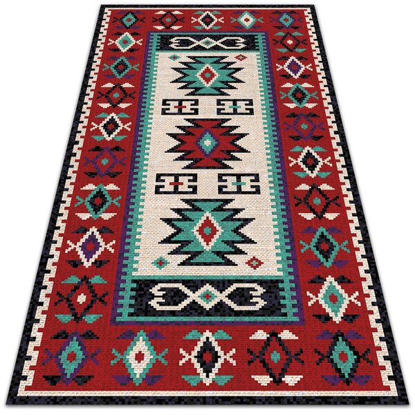Moderní koberec na terasu Etnické vzory jednoduché