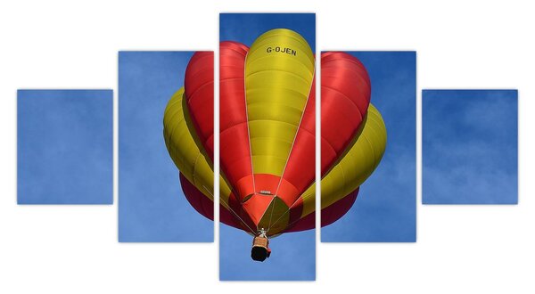 Obraz létajícího balónu (125x70 cm)