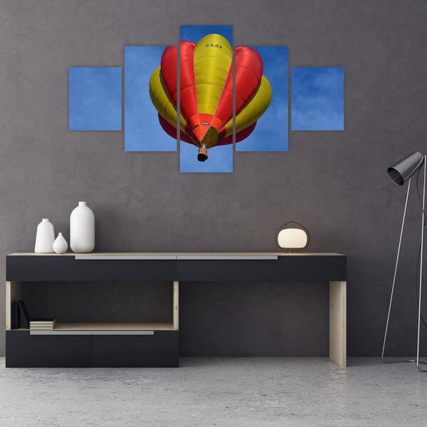 Obraz létajícího balónu (125x70 cm)