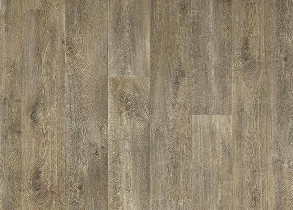 Breno PVC BLACKTEX Texas Oak 609M – tmavé dřevo, šíře 200 cm
