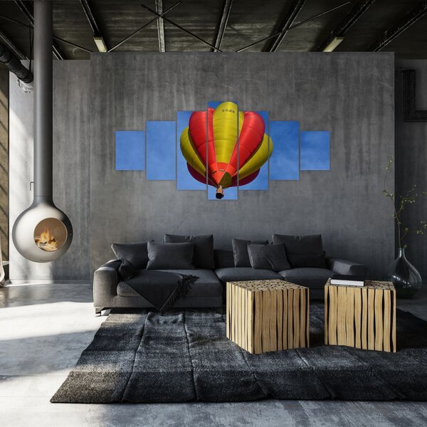 Obraz létajícího balónu (210x100 cm)