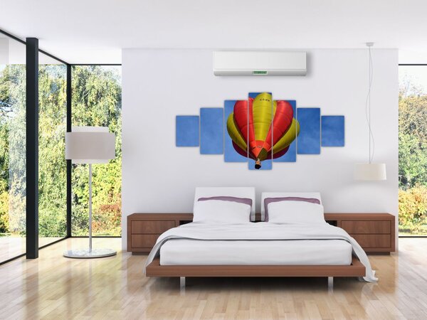 Obraz létajícího balónu (210x100 cm)