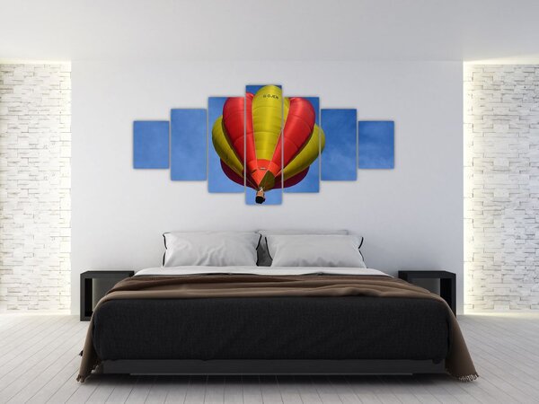 Obraz létajícího balónu (210x100 cm)
