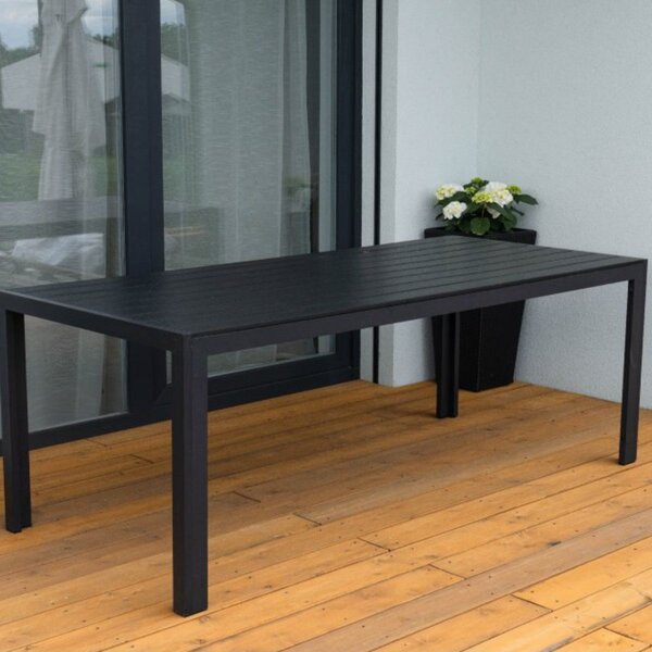 Vikio Venkovní zahradní set 205x90 pro 8 osob DK305 antracit
