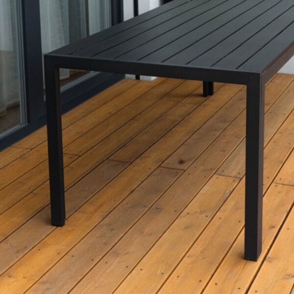 Vikio Venkovní zahradní set 150x90 pro 6 osob DK304 antracit