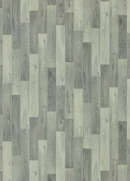 Breno PVC POLARIS Fumed Oak 990D – šedé dřevo, šíře 400 cm
