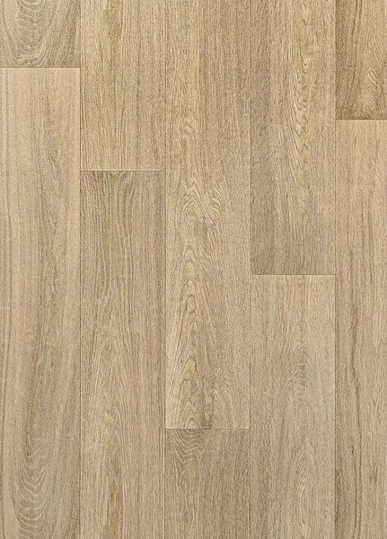 Breno PVC SMARTEX Pure Oak 160M – světlé dřevo, šíře 200 cm