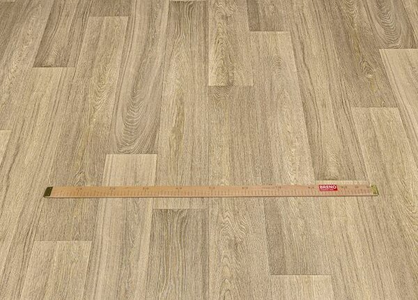 Breno PVC SMARTEX Pure Oak 160M – světlé dřevo, šíře 200 cm