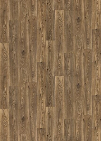 Breno PVC QUINTEX Gambel Oak 669D – tmavě hnědé dřevo, šíře 400 cm