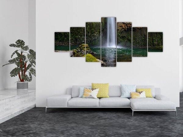 Obraz vodopádů (210x100 cm)