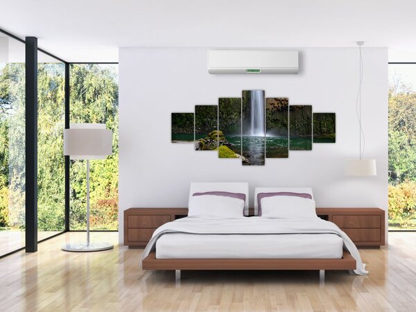 Obraz vodopádů (210x100 cm)