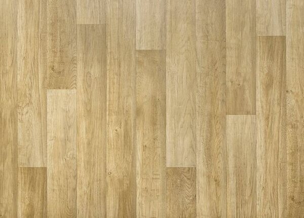 Breno PVC TRENTO Chalet Oak 066L – světle hnědé dřevo, šíře 400 cm