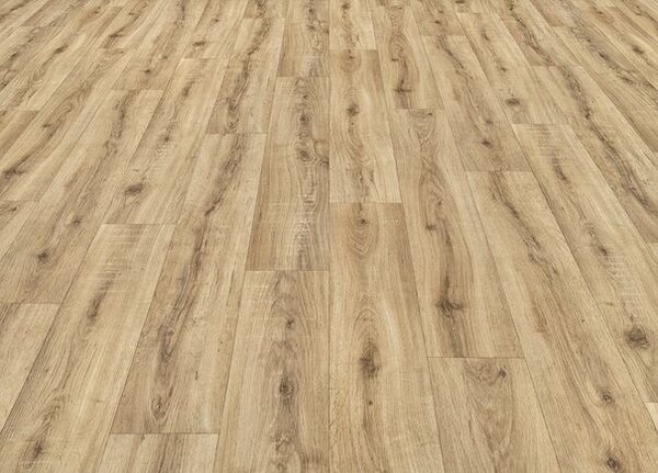 Breno PVC SUPERTEX Sorbonne 541 – hnědé dřevo, šíře 400 cm