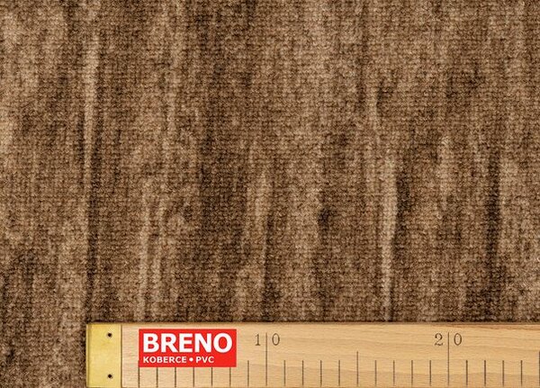 Breno Metrážový koberec TROPICAL 40 hnědý, šíře 400 cm