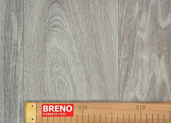 Breno PVC QUINTEX Havanna Oak 019S – šedé dřevo, šíře 400 cm