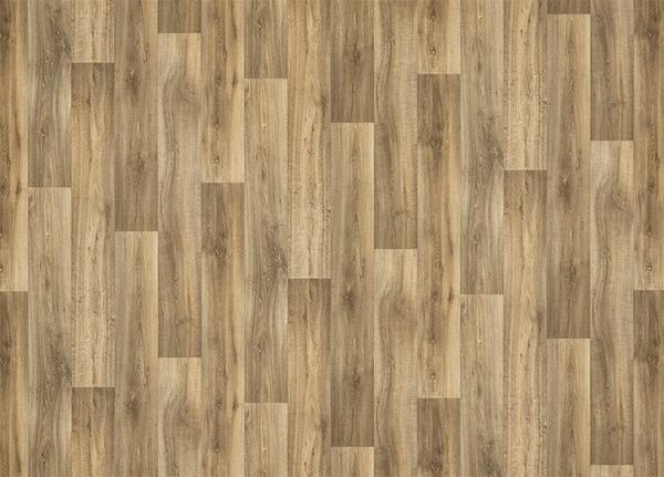 Breno PVC TOPTEX Lime Oak 169M – hnědé dřevo, šíře 400 cm