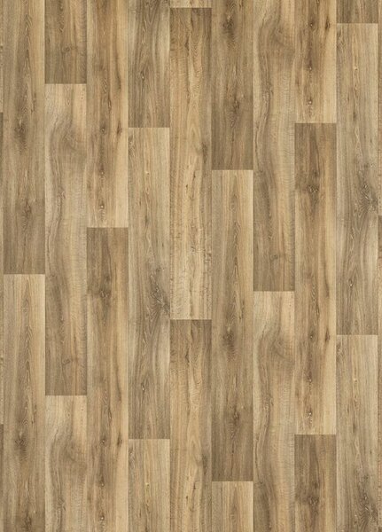Breno PVC TOPTEX Lime Oak 169M – hnědé dřevo, šíře 400 cm