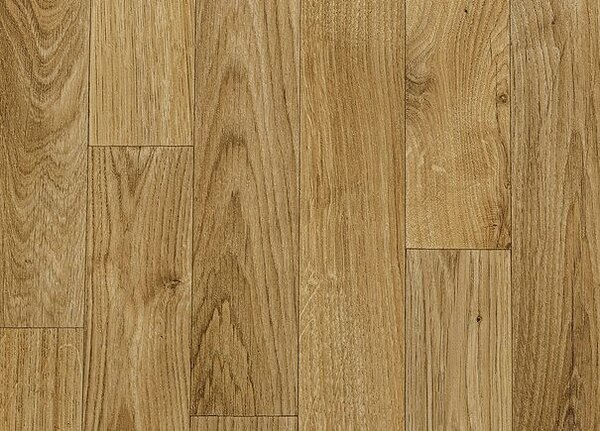 Breno PVC TRENTO Honey Oak 263L – hnědé dřevo, šíře 400 cm