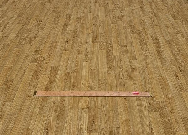 Breno PVC TRENTO Honey Oak 263L – hnědé dřevo, šíře 400 cm