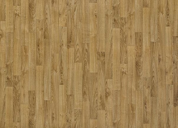 Breno PVC TRENTO Honey Oak 263L – hnědé dřevo, šíře 400 cm