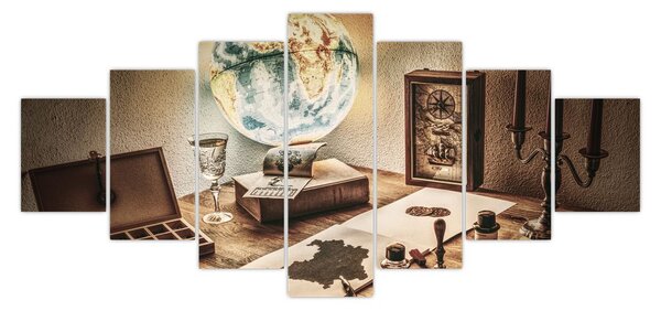 Obraz - cestovatelský stůl (210x100 cm)