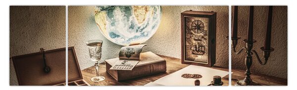 Obraz - cestovatelský stůl (170x50 cm)