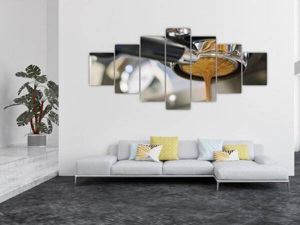 Obraz - espresso (210x100 cm)