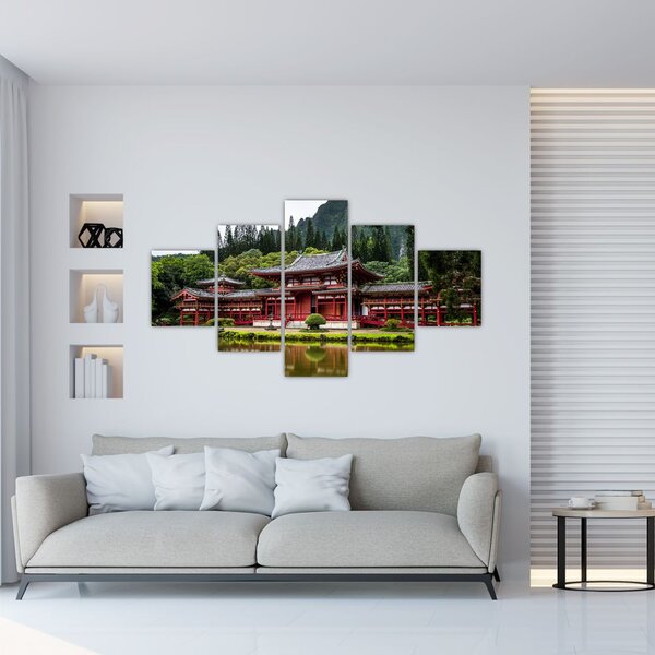 Obraz - čínská architektura (125x70 cm)