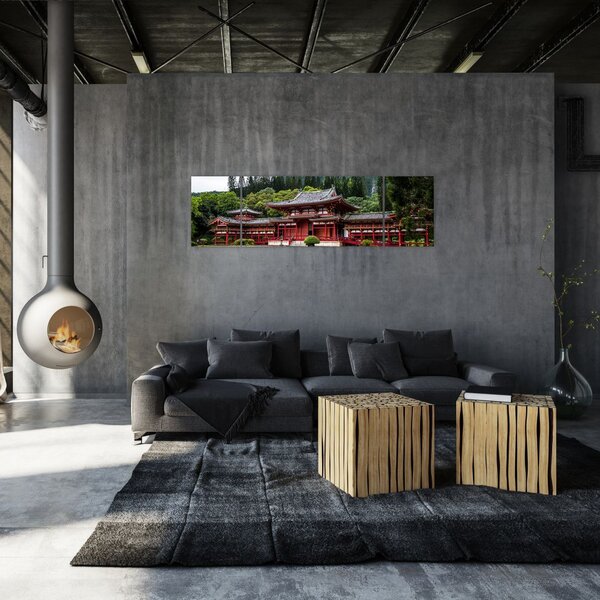 Obraz - čínská architektura (170x50 cm)