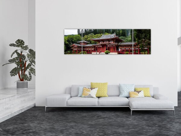 Obraz - čínská architektura (170x50 cm)