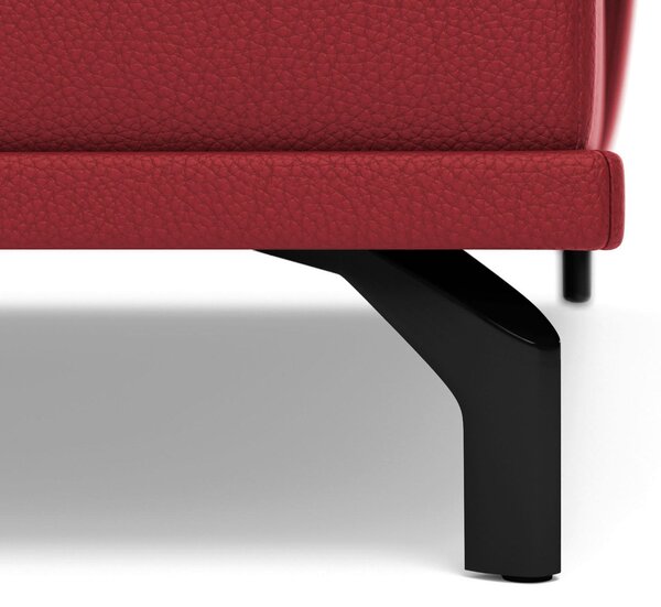 SEDACÍ SOUPRAVA, kůže, červená Sit & More - Sedací soupravy, Online Only